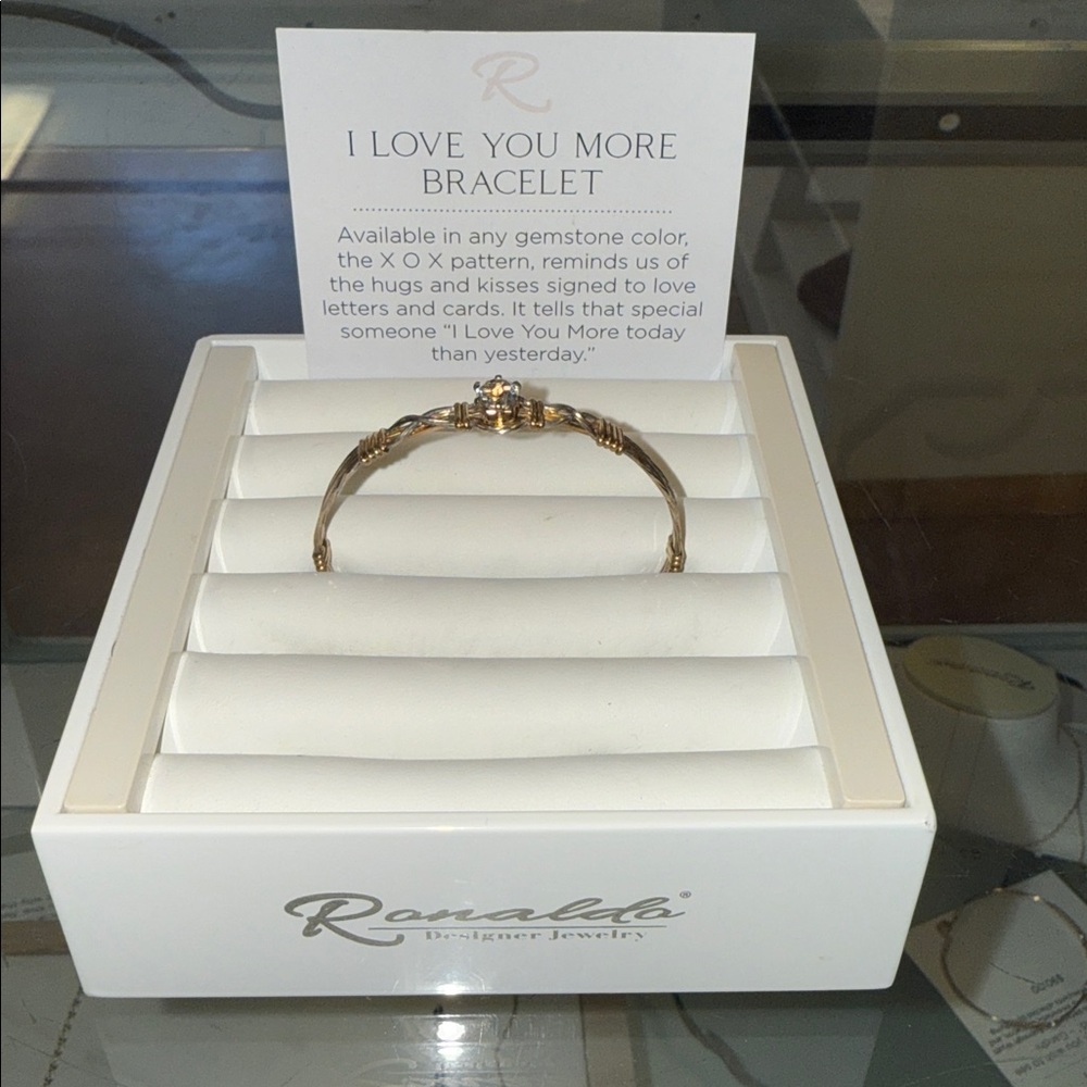 Ronaldo Gold Bracelet - I Love You More